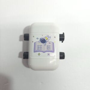 Astronaut Math Practice Roller Stamp White Plastic Rolling Wheel Learning Tool